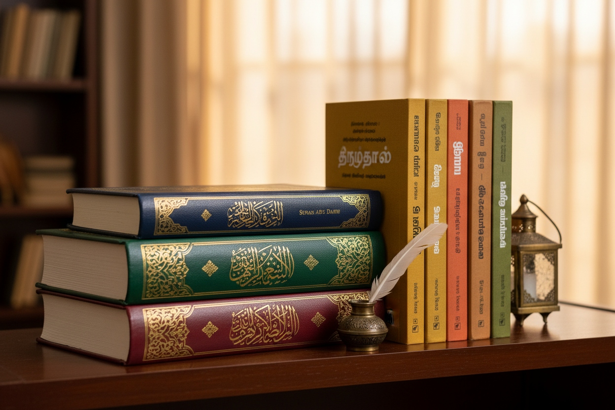 Give me books of hadees and tamil